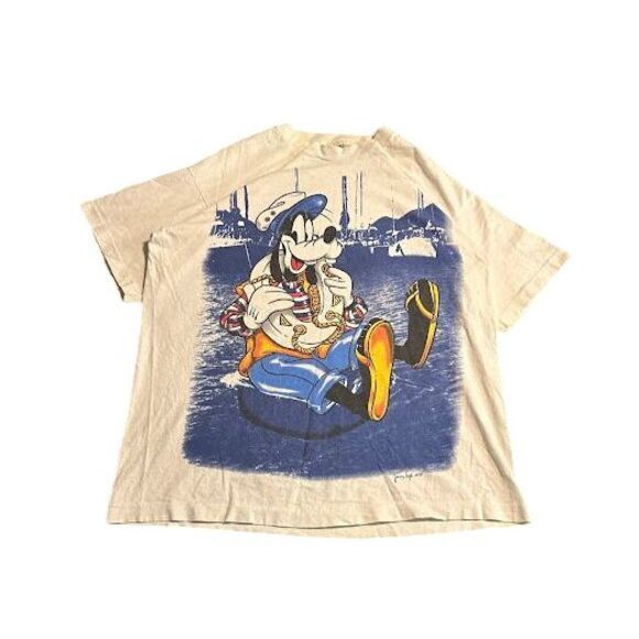 Mickey Unlimated Other - 1990's‎ Mickey Unlimited Goofy Sailor Single Stitched Shirt/T-Shirt!